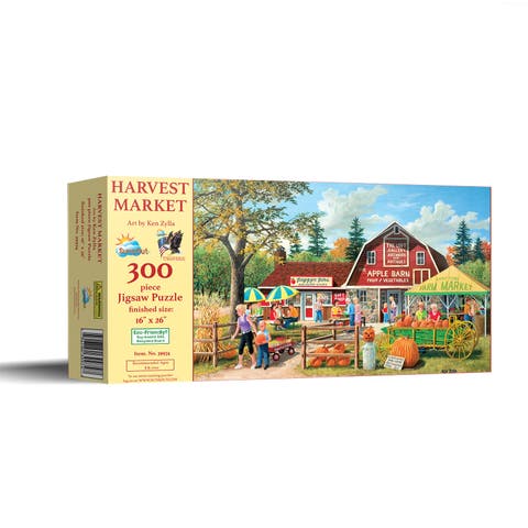 Harvest Market 300 piece Jigsaw Puzzle for Adults