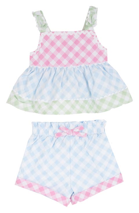 Spring Gingham Tank & Shorts Set (Baby)