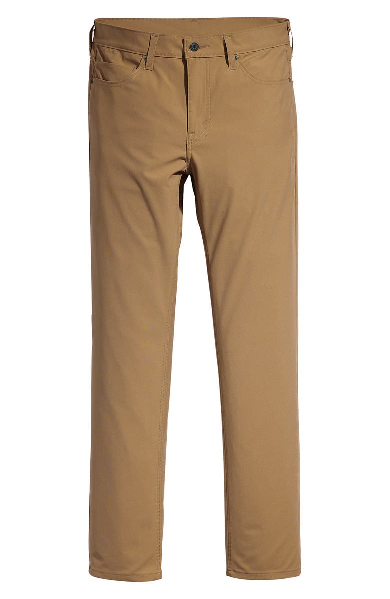 Levi's<sup>®</sup> 511<sup>™</sup> Slim Fit Tech Pants, Alternate, color, Brown Walnut Warp