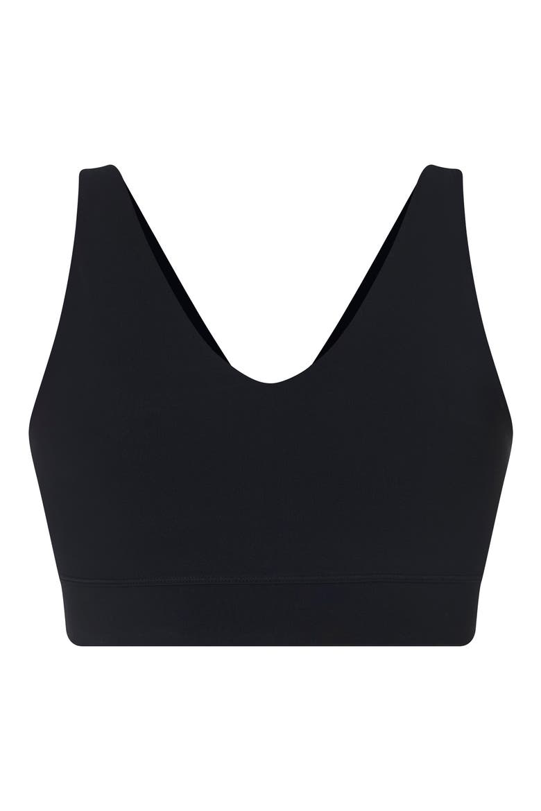 Ultimate Yoga Sports Bra, Alternate, color, BLACK