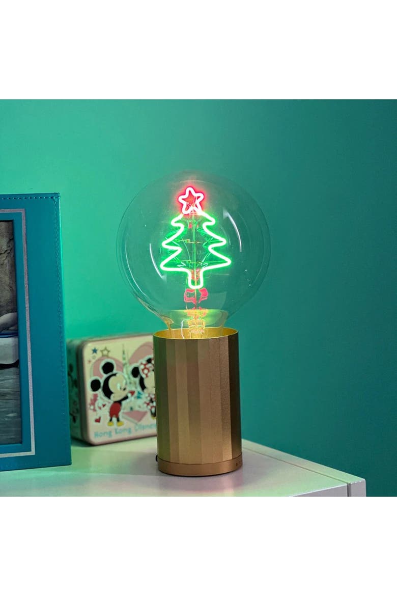 Xmas Tree Portable Table Lamp, Alternate, color, Emerald