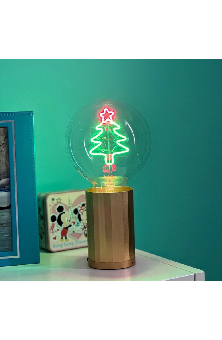 MITB Xmas Tree Portable Table Lamp, Alternate, color, Black
