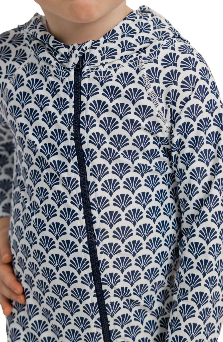 Lake Label Kids' Hooded Long Sleeve One-Piece Rashguard Swimsuit, Alternate, color, 