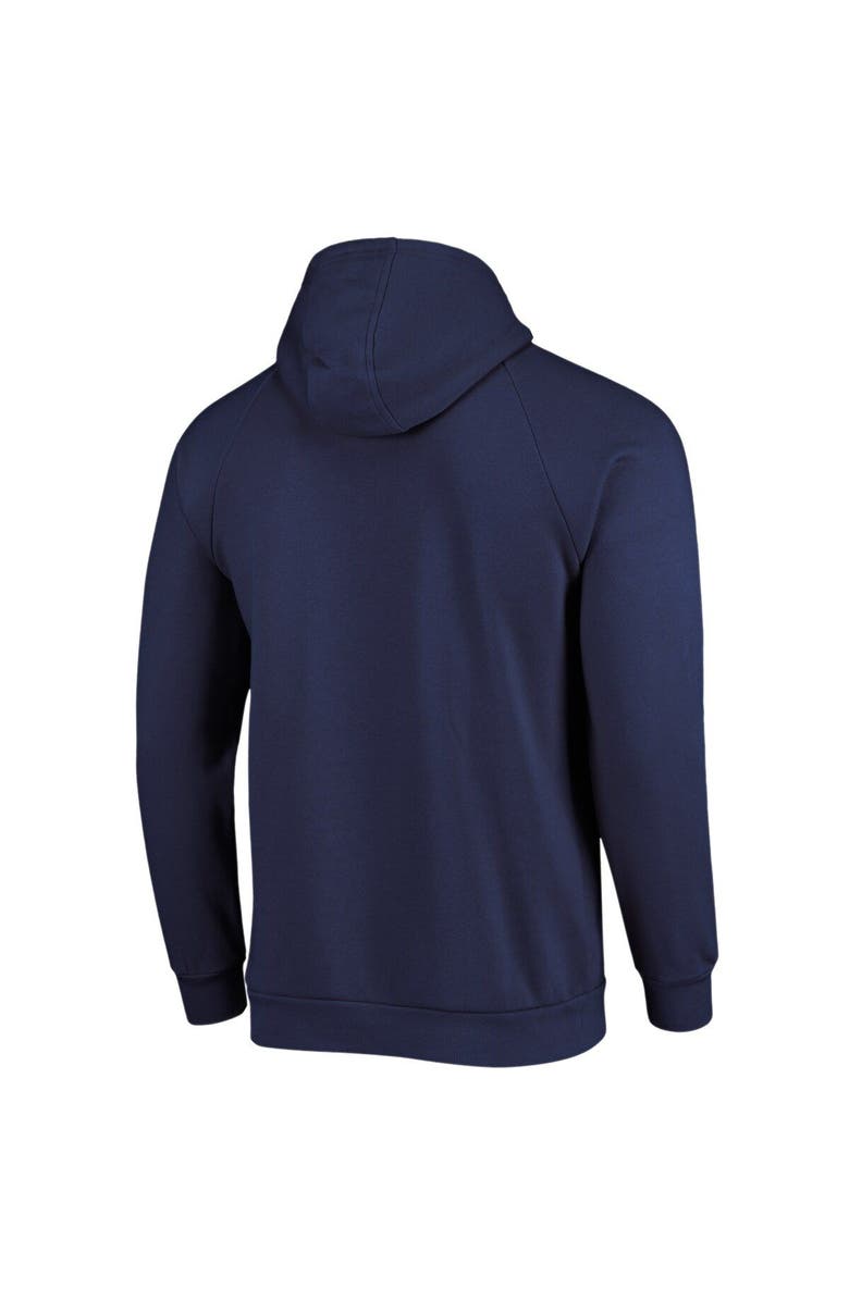 Under Armour Men's Under Armour Navy Wilmington Blue Rocks All Day Raglan Fleece Pullover Hoodie, Alternate, color, Navy