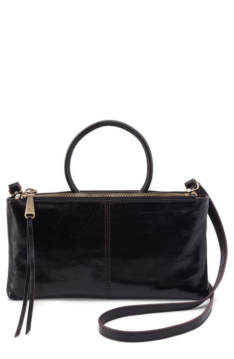 Sable Leather Crossbody Bag