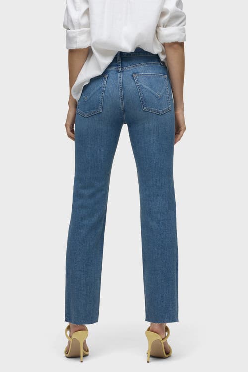 Hudson Jeans Remi Hi Rise Straight Ankle In Blue