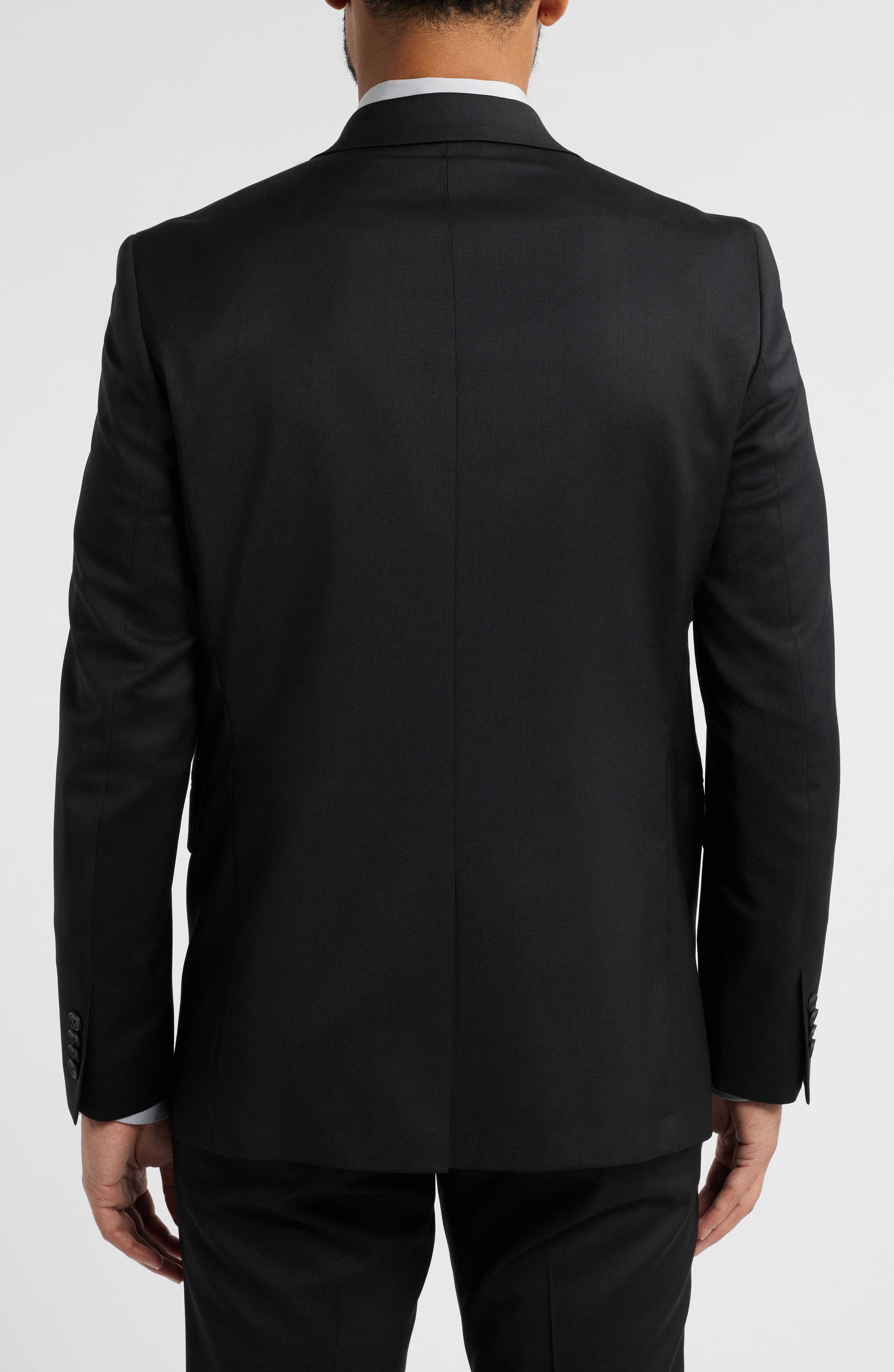 Ross Slim Fit Stretch Wool Suit Jacket - image 2