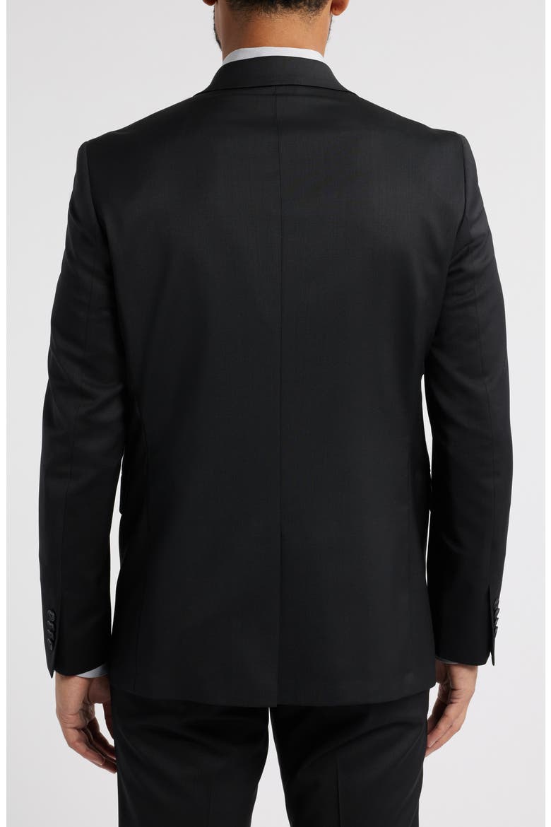 Ross Slim Fit Stretch Wool Suit Jacket, Alternate, color, BLACK