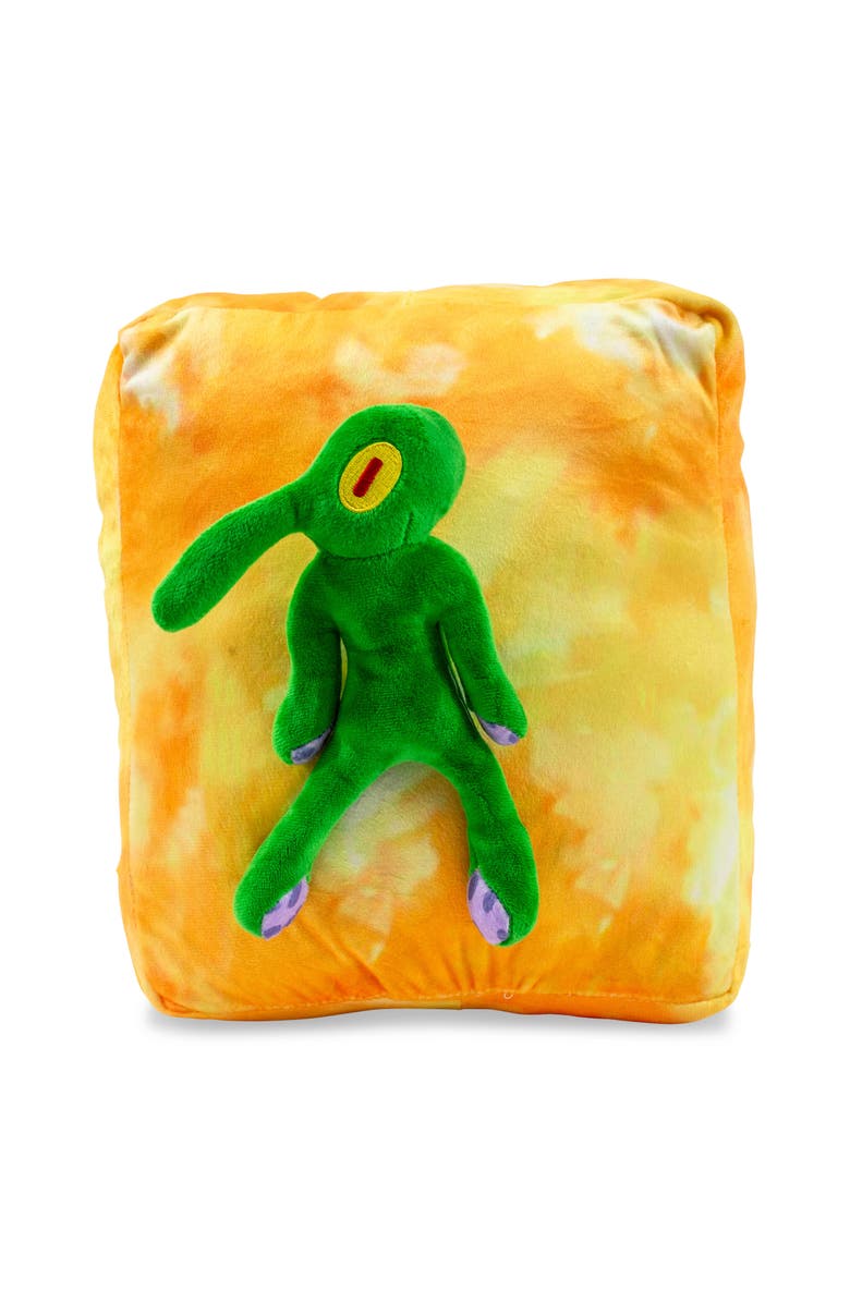 Toynk Nickelodeon SpongeBob SquarePants Squidward Painting 12-Inch Collector Plush Toy, Main, color, Green