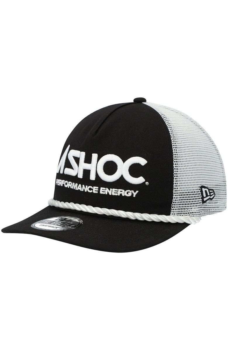 New Era Men's New Era Black/White Chase Elliott Golfer Snapback Hat, Alternate, color, 