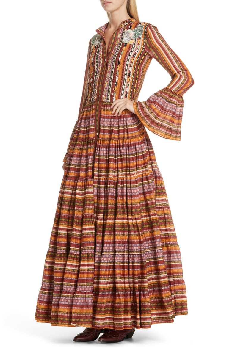Mounia Maxi Dress, Alternate, color, MULTI