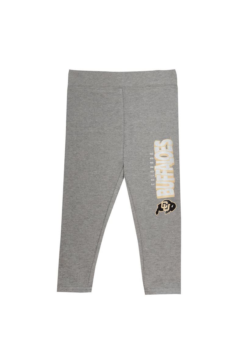 Outerstuff Girls Infant Black Colorado Buffaloes Clubhouse Pullover Hoodie & Legging Set, Alternate, color, Black
