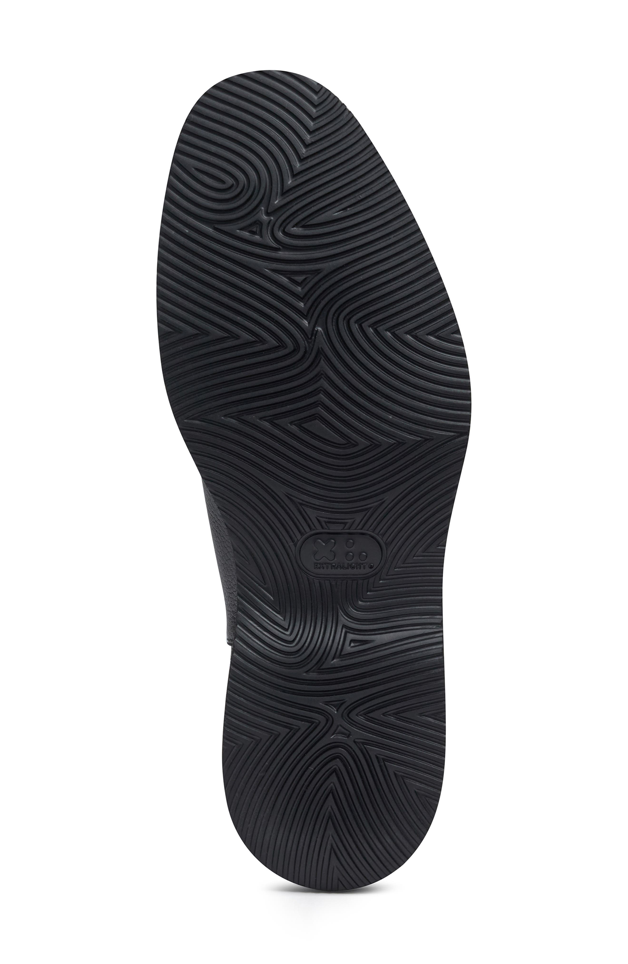 Johnston & Murphy Jenson Chelsea Boot, Alternate, color, Black Tumbled Eu Calfskin