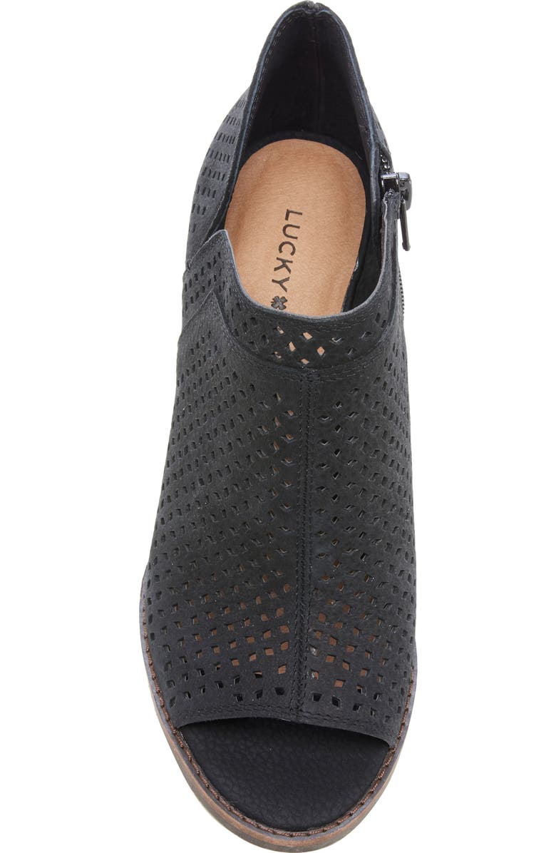 Lucky Brand Jazley Wedge Bootie, Alternate, color,