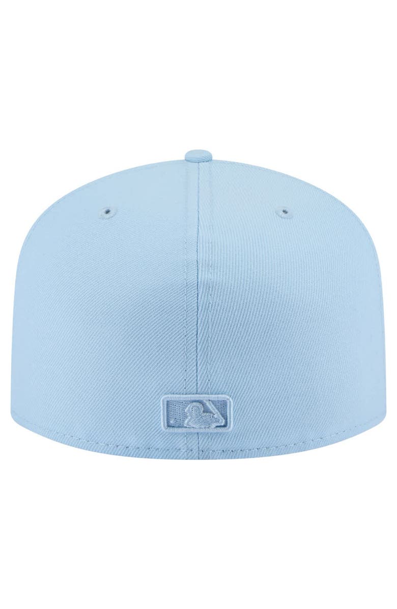 New Era Men's New Era  Light Blue San Diego Padres Color Pack A-Frame 59FIFTY Fitted Hat, Alternate, color, 