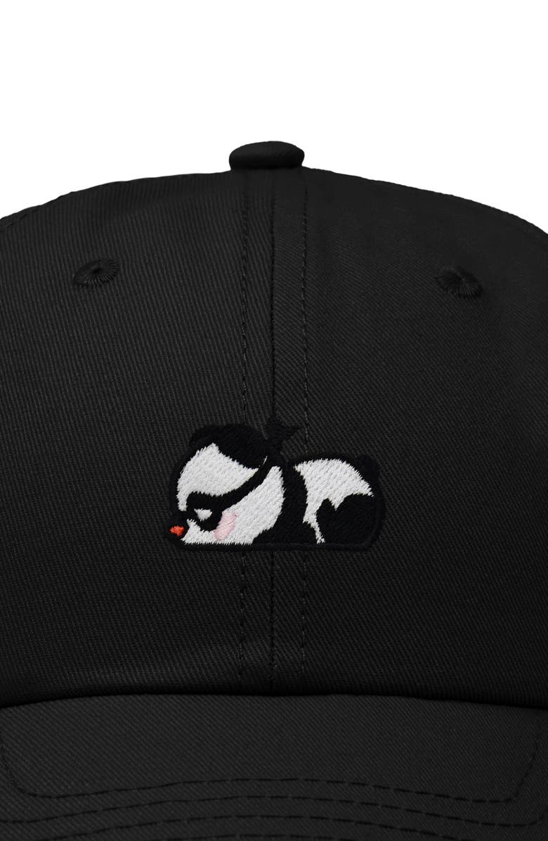 Dalix Pandit Panda Dad Cap, Alternate, color, Black