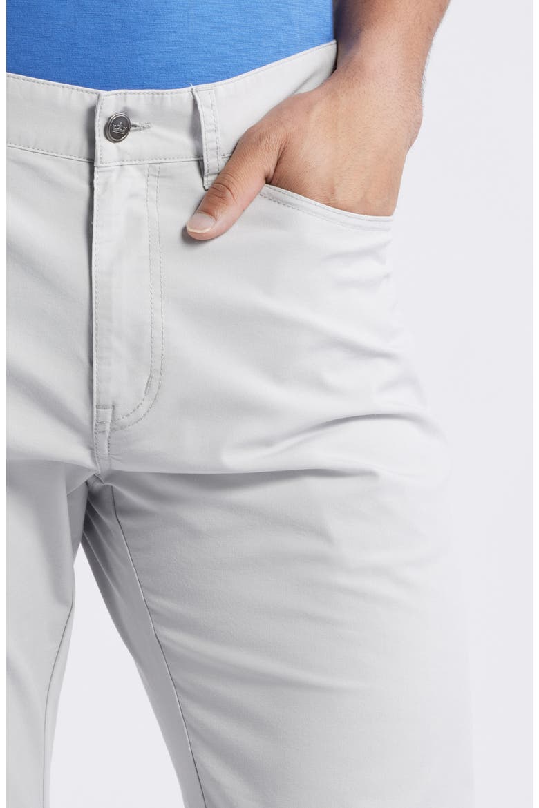Crown Comfort Signature Sateen Five-Pocket Pants, Alternate, color, BRITISH GREY