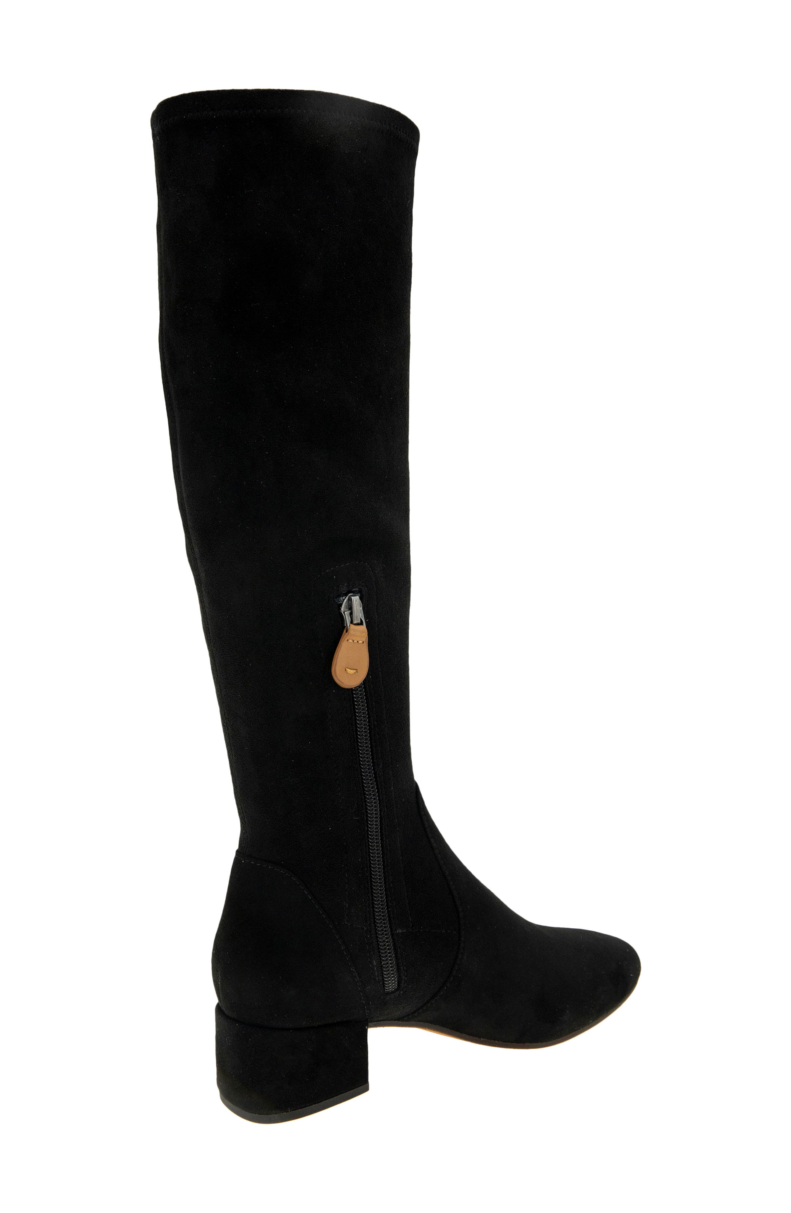 Gentle Souls Ella Stretch Knee High Boot, Alternate, color, Black