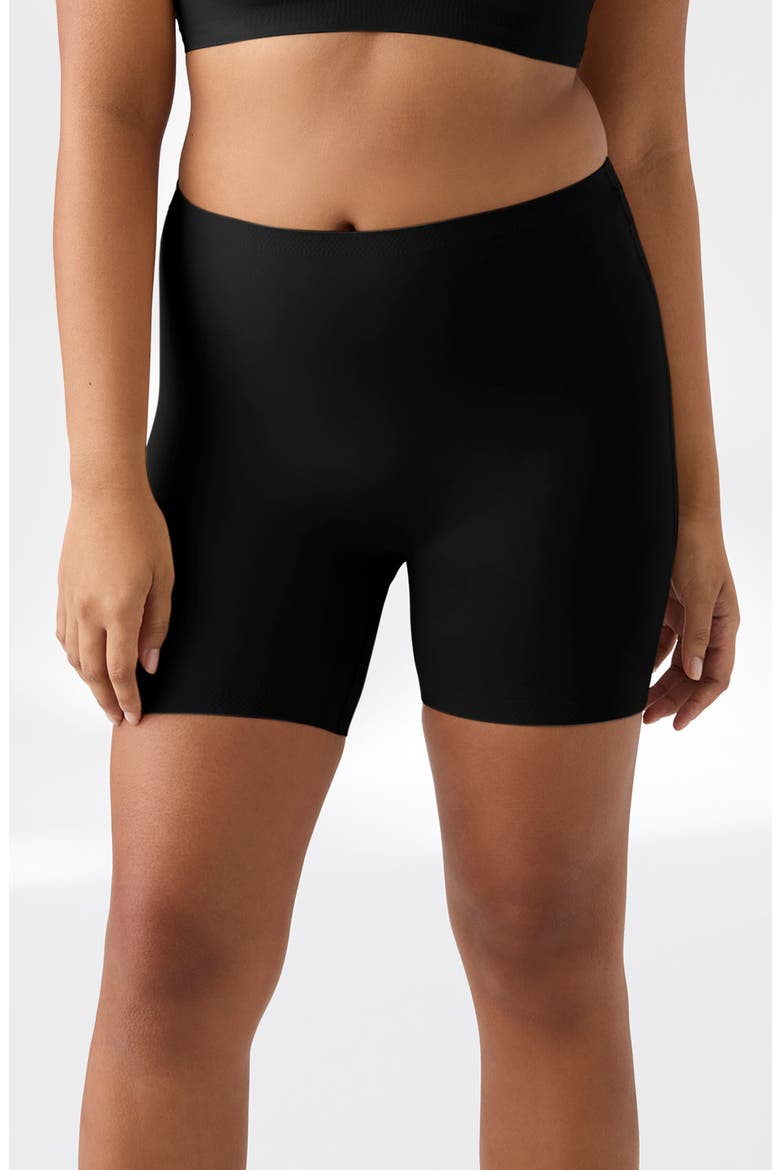True Body Every Day Bike Shorts, Main, color, BLACK