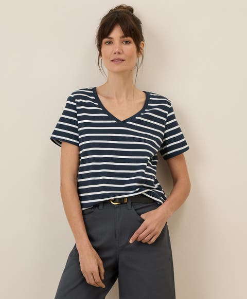 Organic Cotton Softspun V-Neck Tee