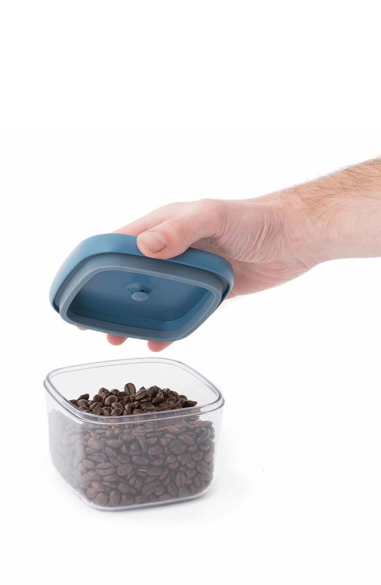 BergHOFF INTERNATIONAL Leo 4-Piece Vacuum Food Containers, Alternate, color, Blue