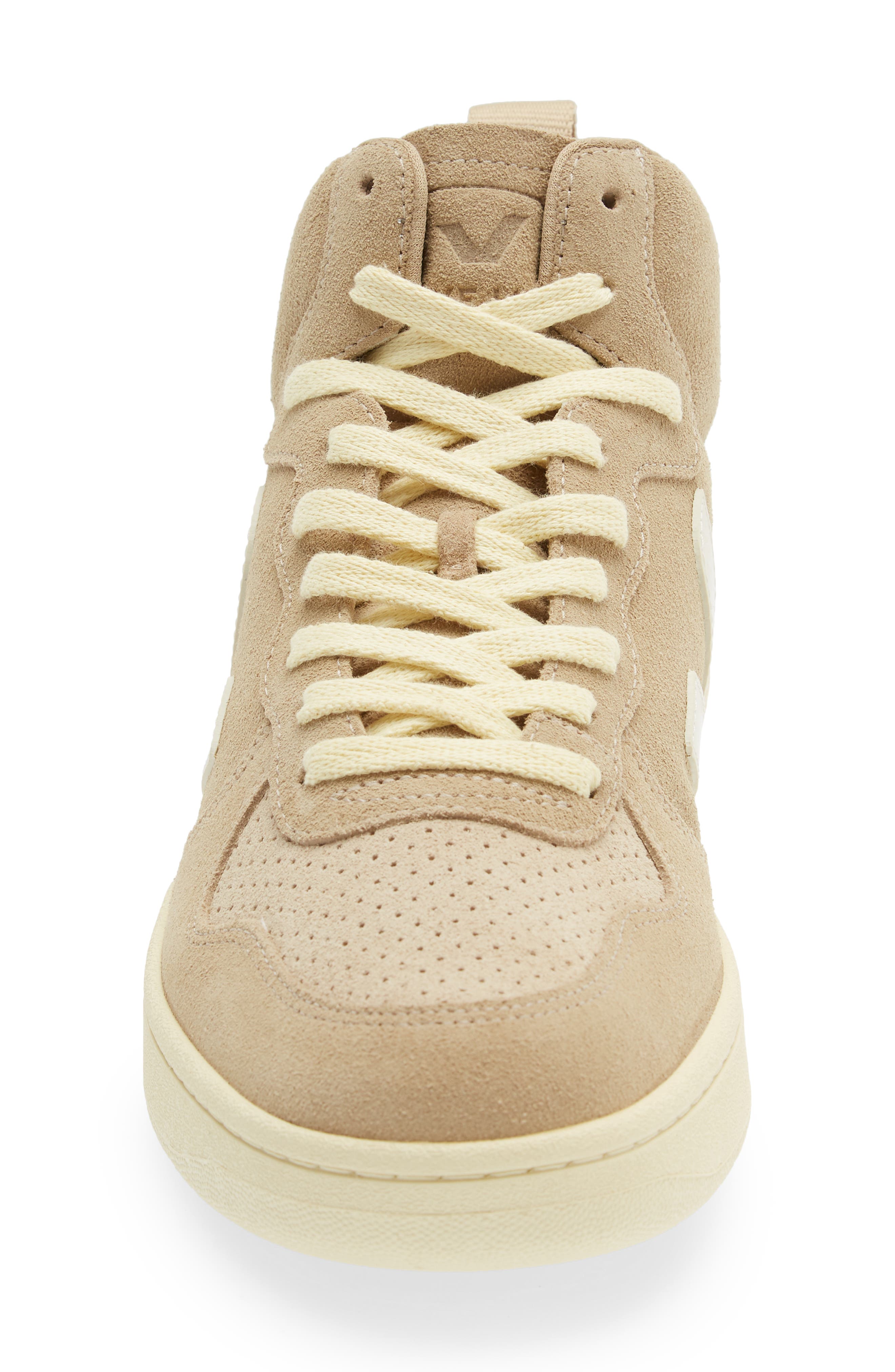 Veja V-15 Suede High Top Sneaker, Alternate, color, 