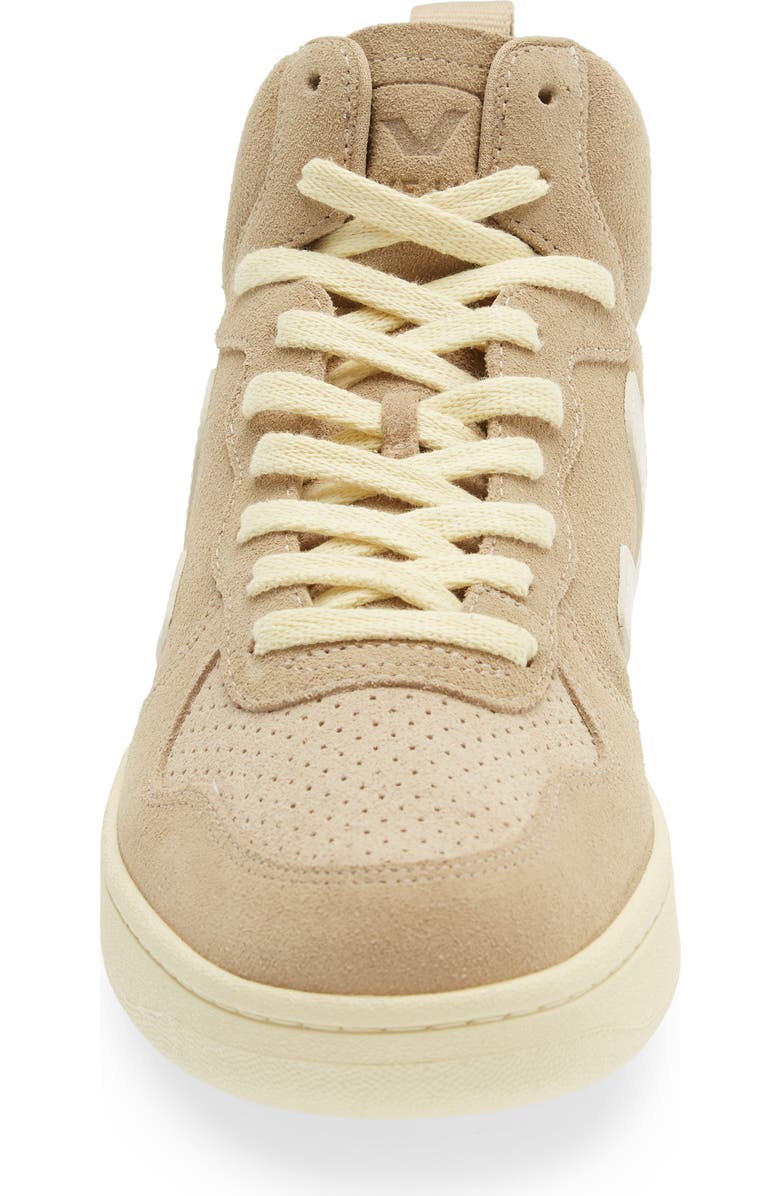 Veja V-15 Suede High Top Sneaker, Alternate, color,