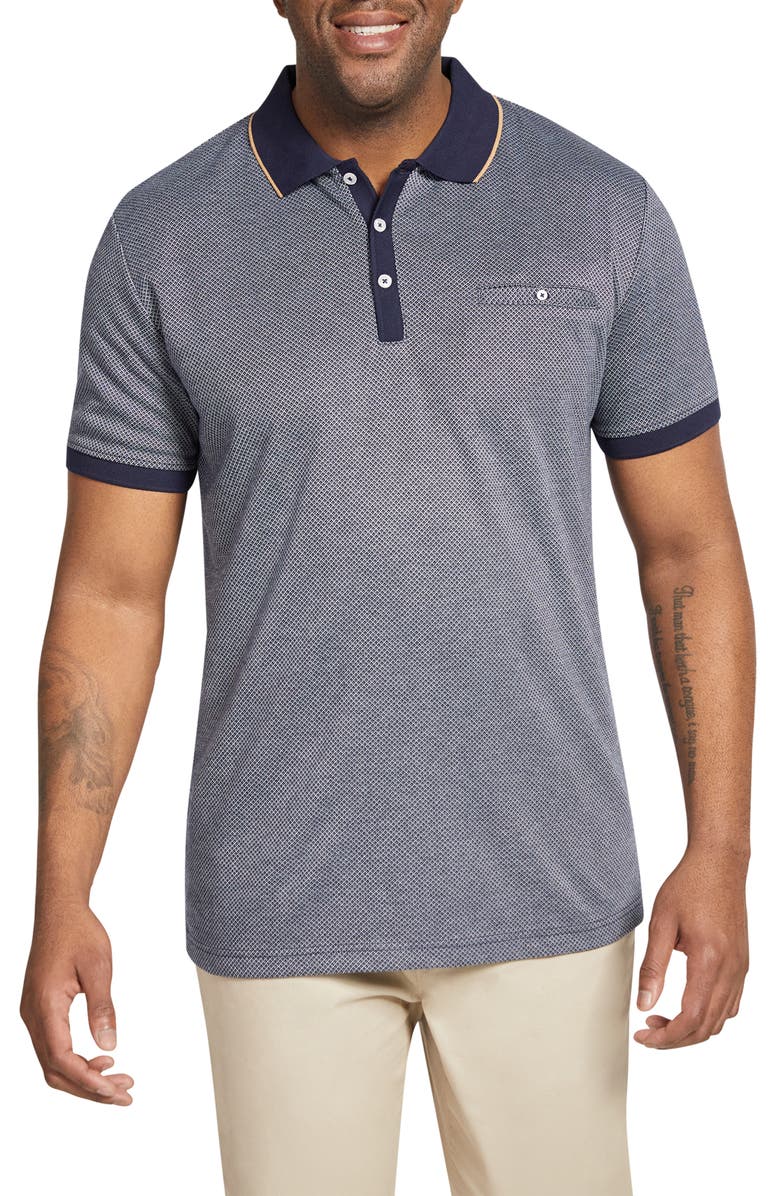 Johnny Bigg George Diamond Jacquard Polo, Main, color, 