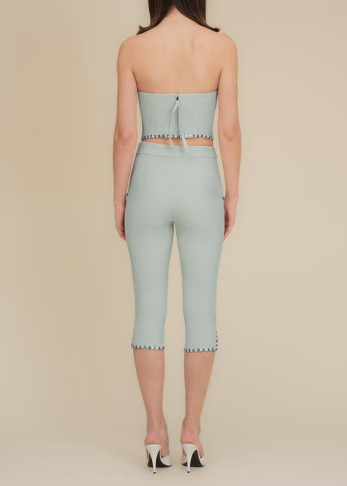 Contessa Mills Benjamin Soft Stretch Cropped Capri Pant In White