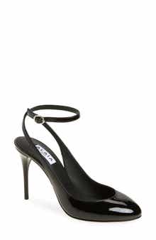 Alaïa Decollete Slingback Ankle Strap Pump