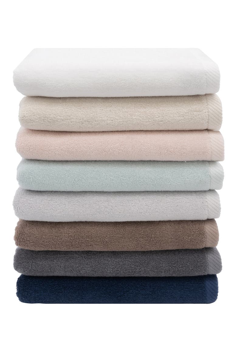 2-Pack Ediree Cotton Fingertip Towel Set, Alternate, color, SILVER