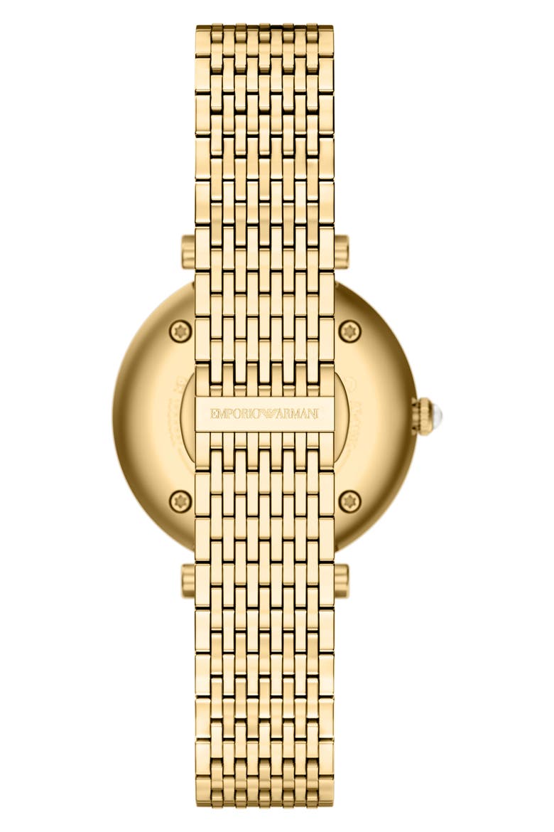 Archelia Mother-of-Pearl Bracelet Watch, 32mm, Alternate, color, GOLD