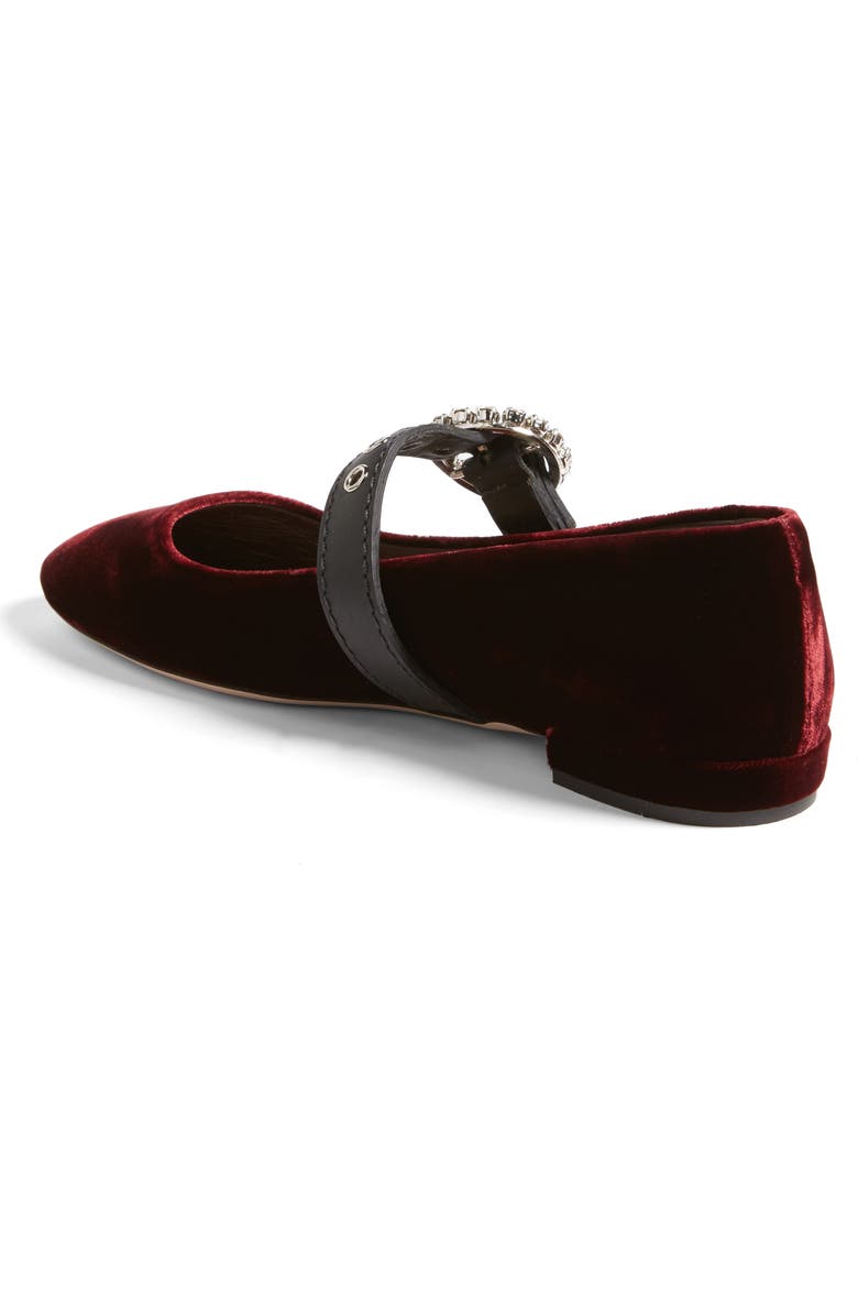 Miu Miu Buckle Ballet Flat, Alternate, color,