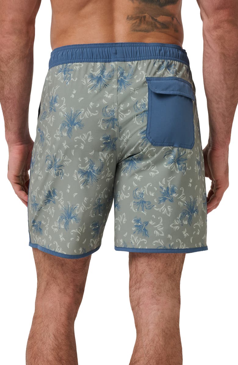 TravisMathew Ocean Opulence Board Shorts, Alternate, color, Sea Spray
