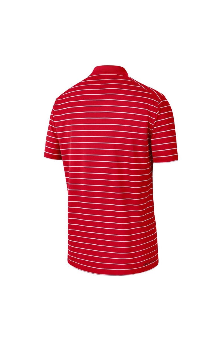 Nike Men's Nike Scarlet Ohio State Buckeyes Icon Victory Coaches 2023 Early Season Performance Polo, Alternate, color, 