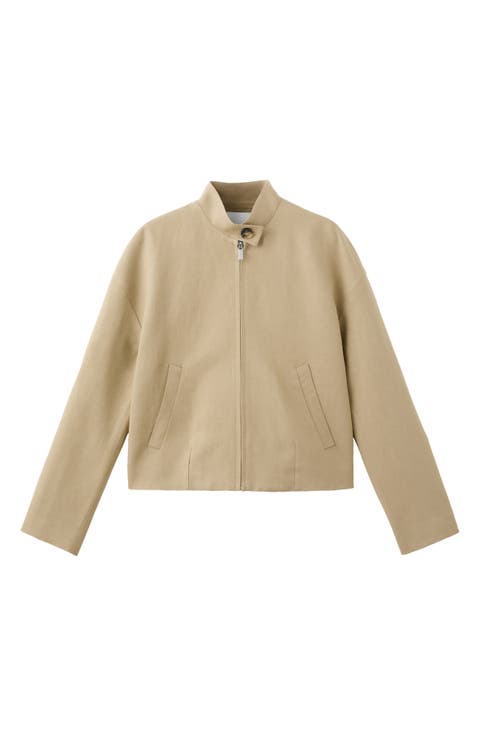 Linen Blend Jacket
