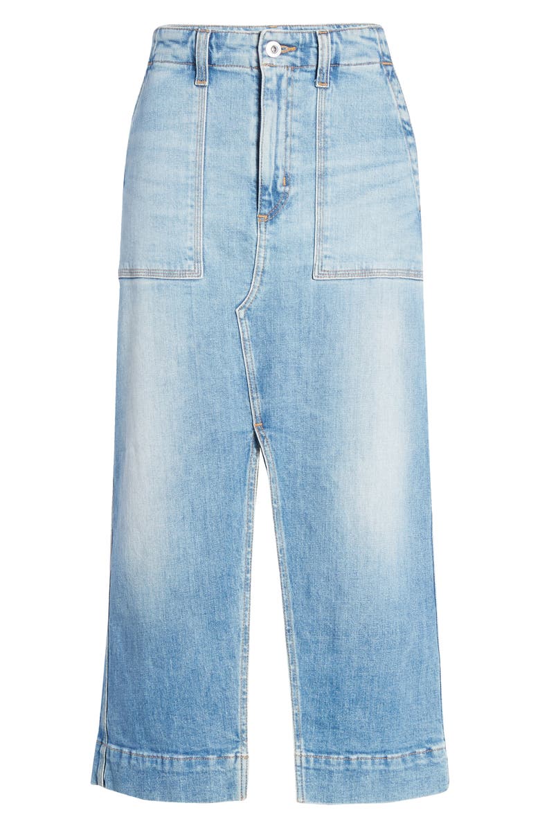 AG The Lana Denim Midi Skirt, Alternate, color, 23 Years Reclai
