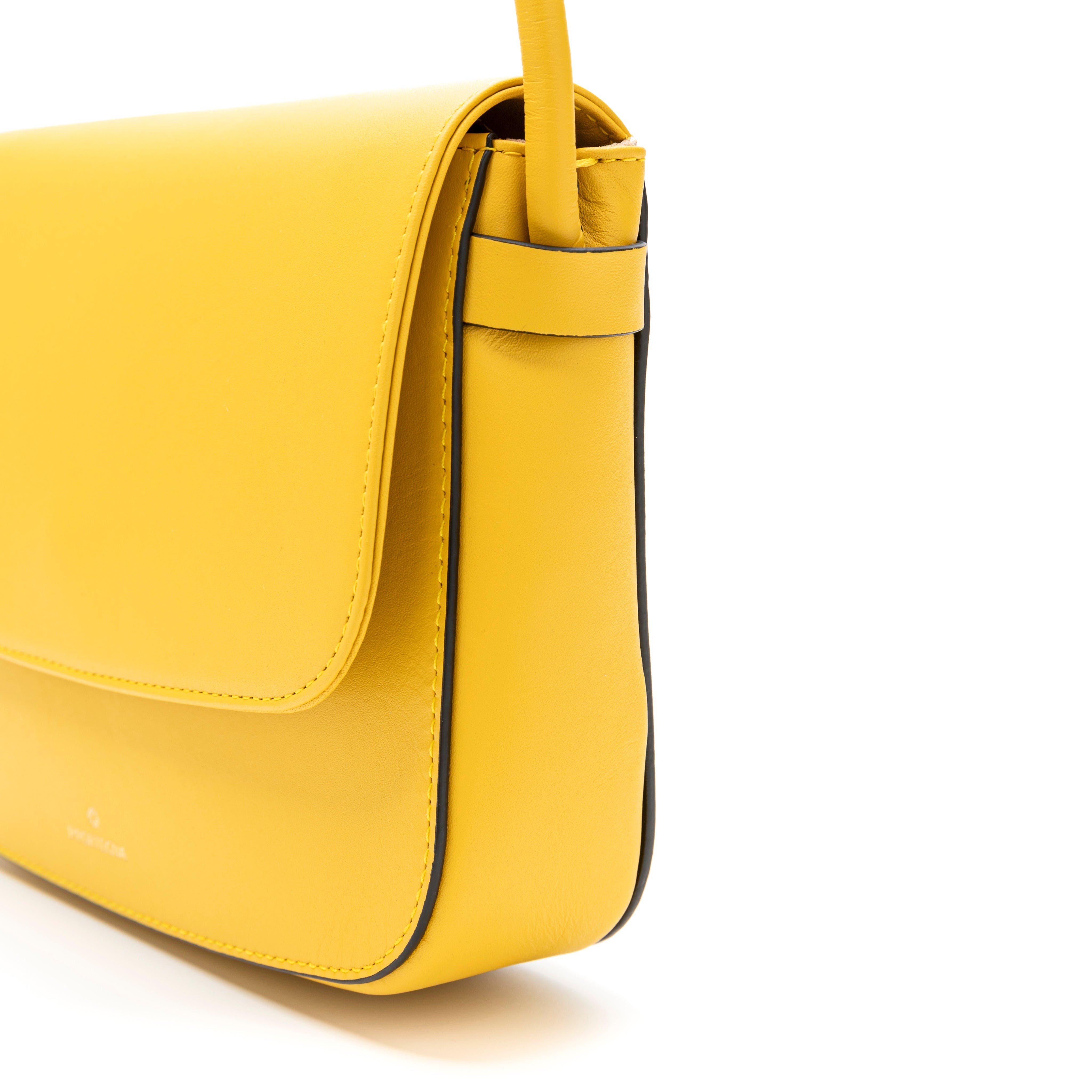Lucia Shoulder Bag With Sliding Knots, Alternate, color, Yellow