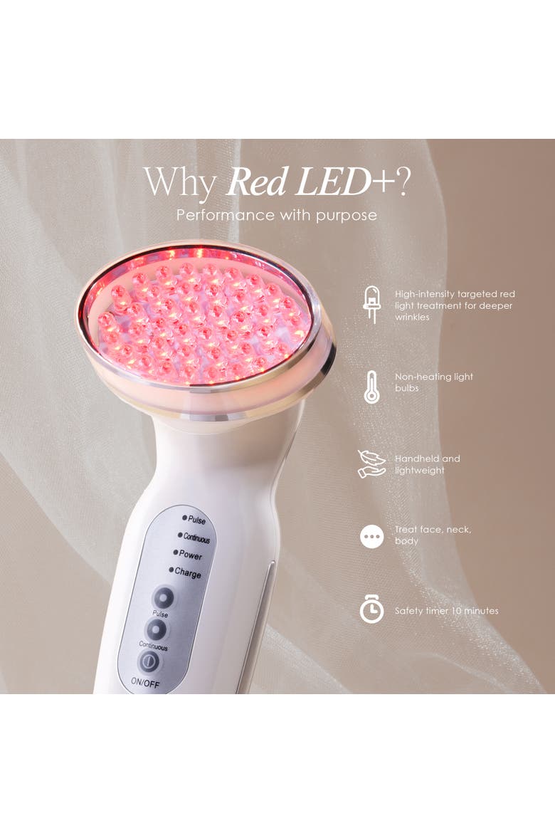 Light Therapy Wand, Alternate, color, White