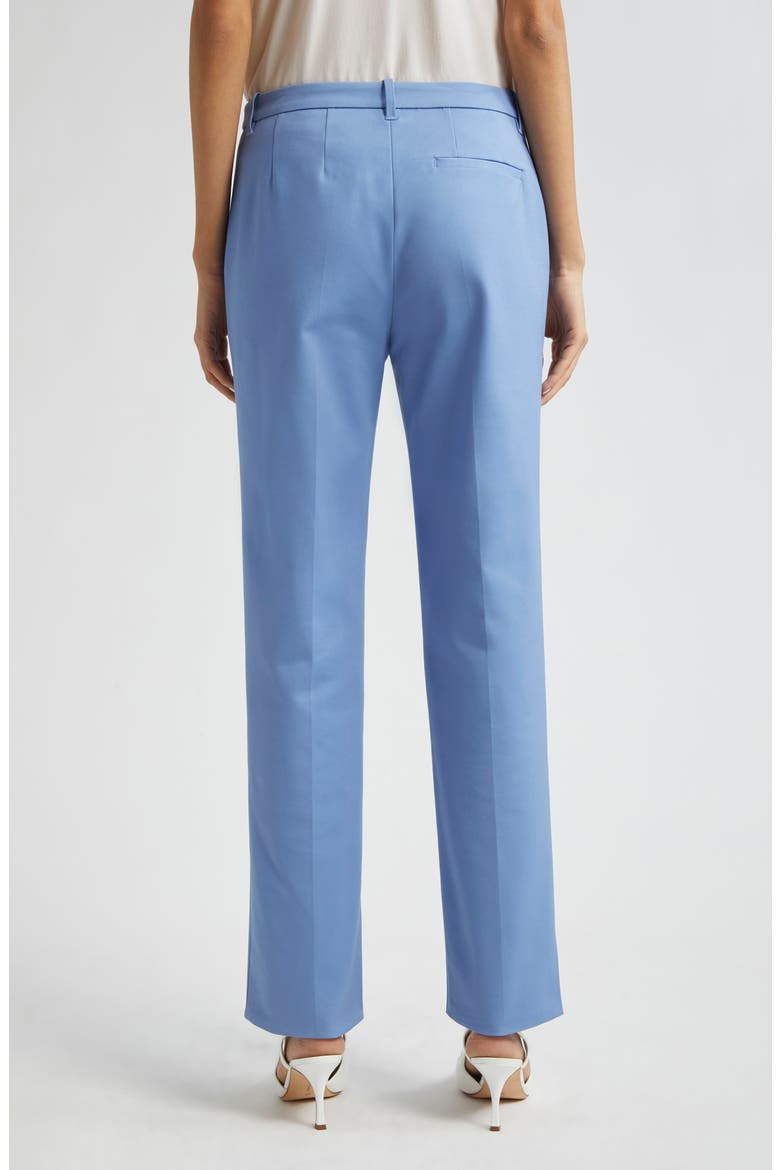 Cotton Couture Straight Leg Pants, Alternate, color, SOLID LIGHT BLUE