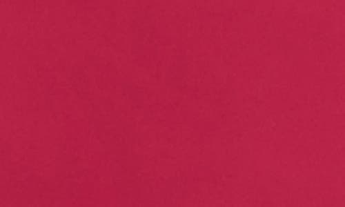 Aidan Mattox One-shoulder Stretch Crepe Cocktail Midi Dress In Red