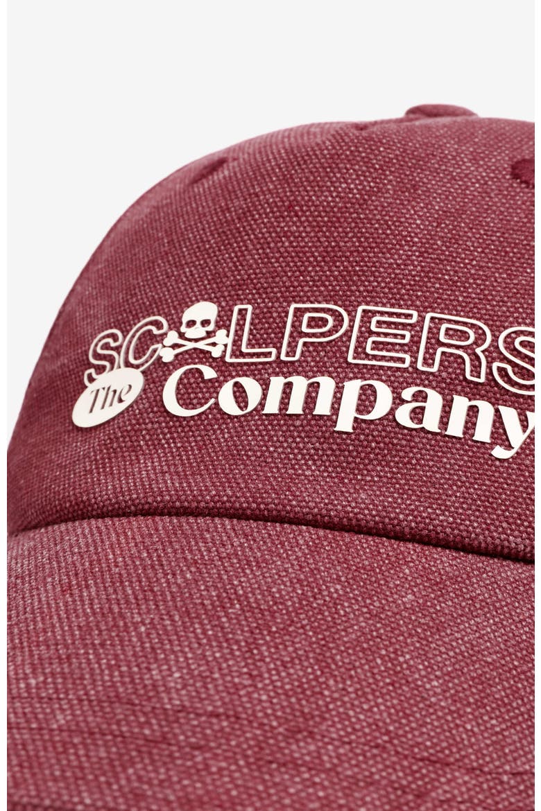 Company Cap Kids, Alternate, color, Burgundy
