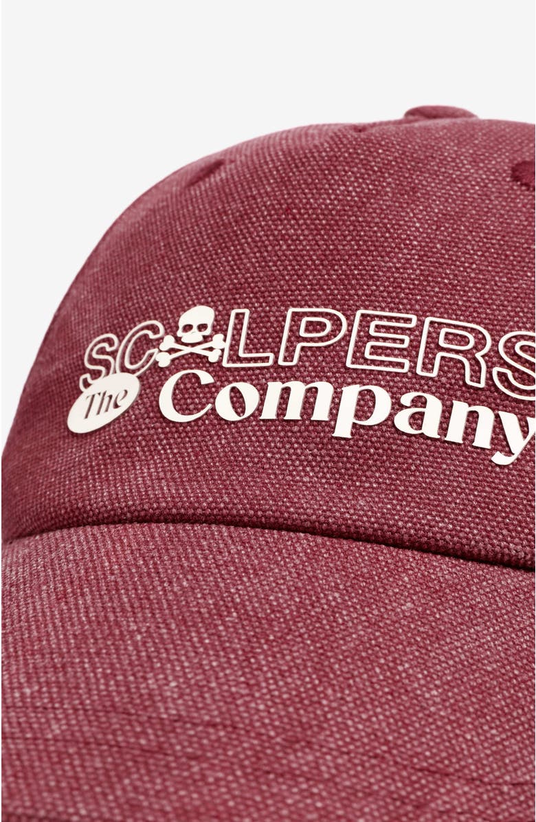 Scalpers Company Cap Kids, Alternate, color, Burgundy