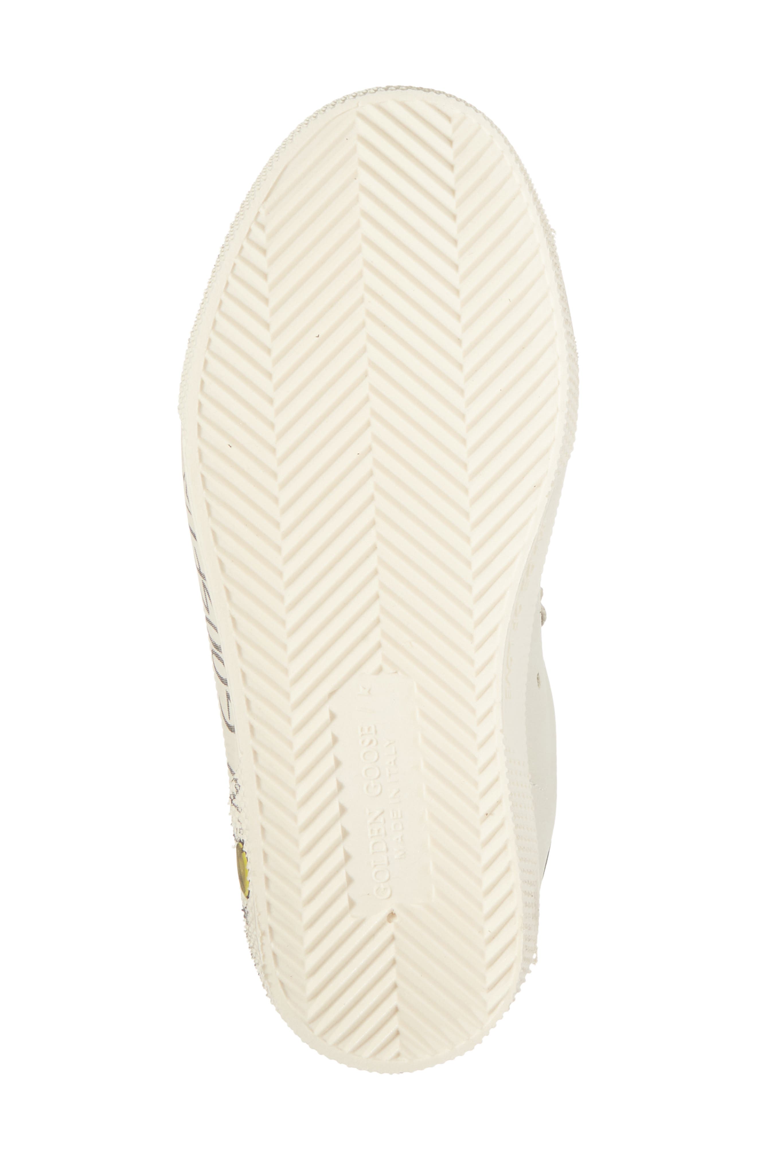 Golden Goose Kids' May Sneaker, Alternate, color, White/ Dark Blue/ Platinum