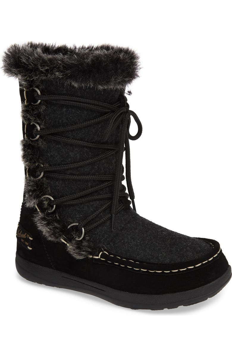 Woolrich Lace Up Bootie, Main, color,