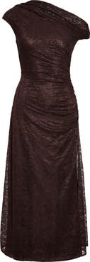 Ever New Paris Asymmetric Lace Midi Dress