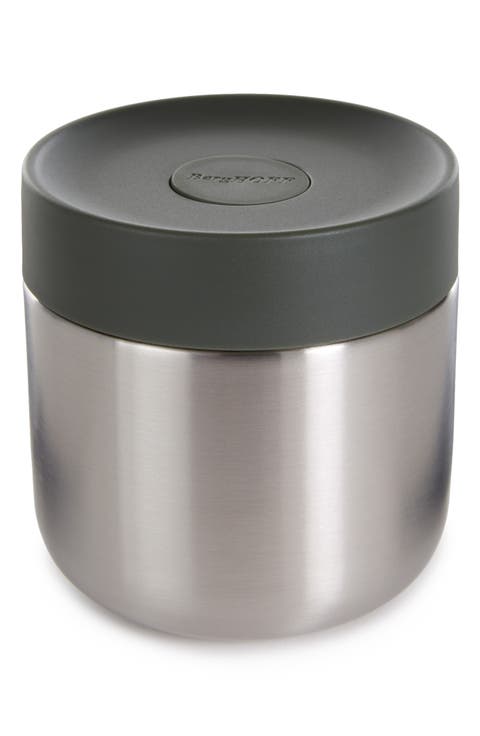 Nommie 12-Ounce Stainless Steel Food Container