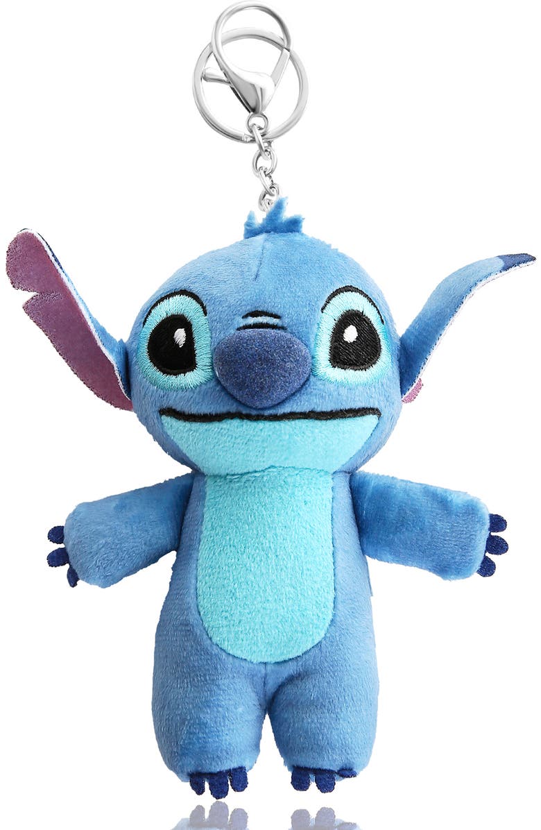 Disney Stitch Plush Keychain, Main, color,