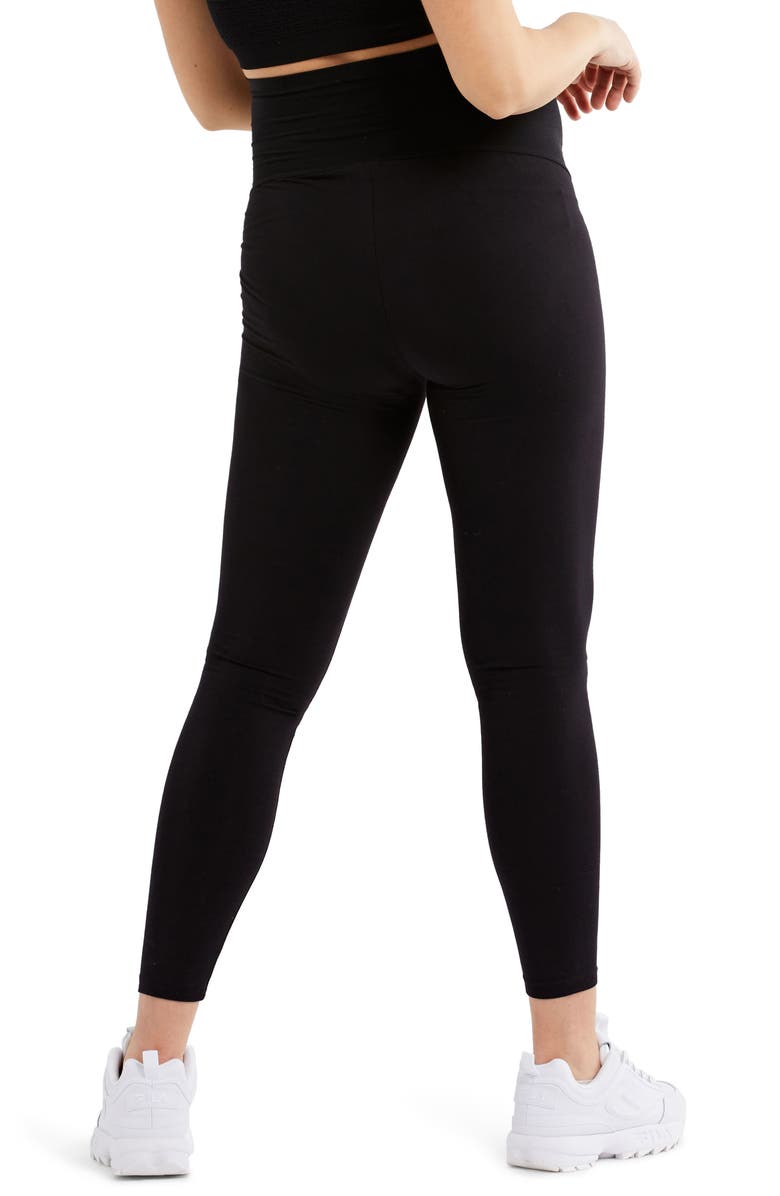 A PEA IN THE POD Luxessentials Secret Fit Belly Maternity Leggings, Alternate, color,