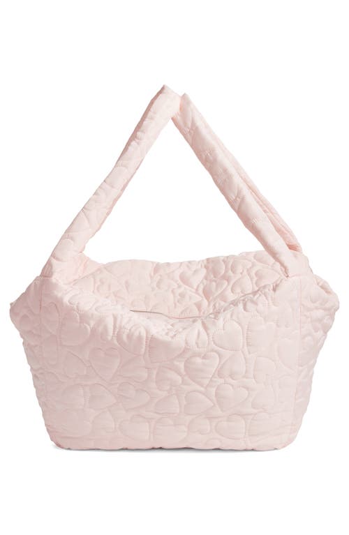 Bp. Quilted Heart Tote In Pink
